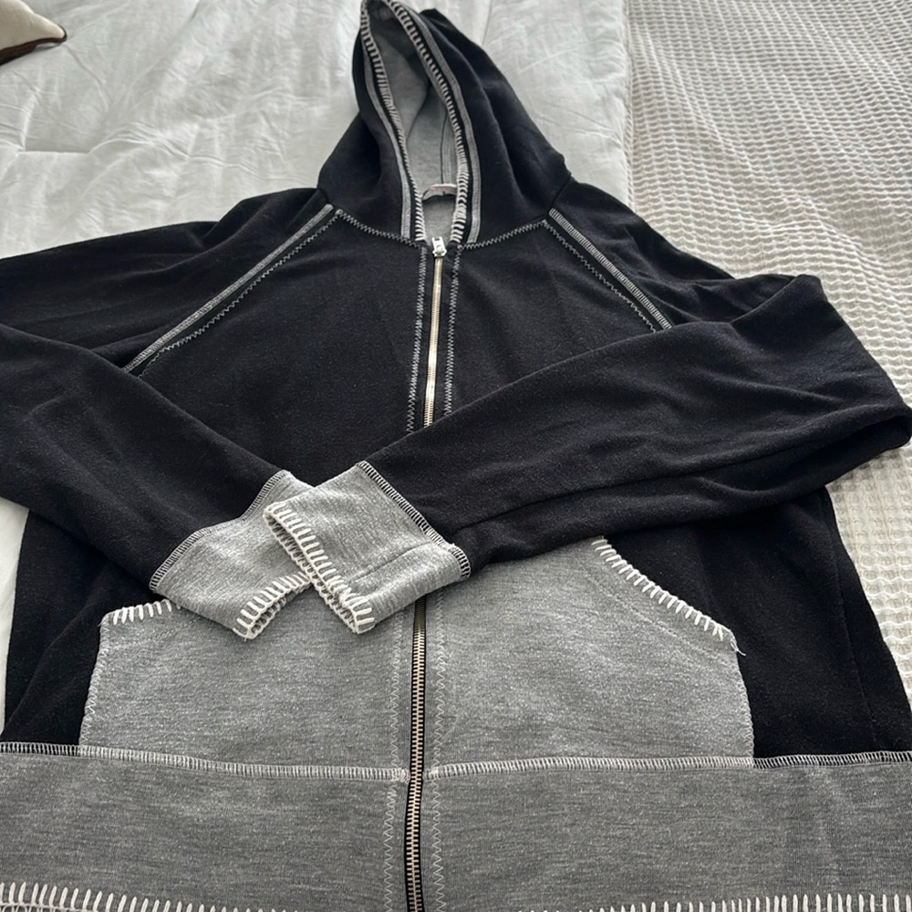 HUSH zip up hoodie